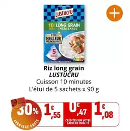 Coccinelle Supermarché LUSTUCRU Riz long grain offre
