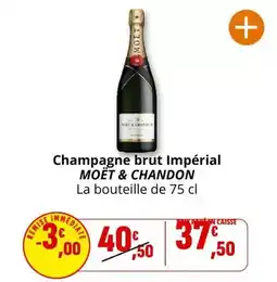 Coccinelle Supermarché Brut - champagne impérial offre