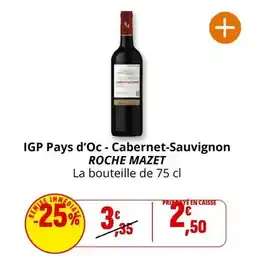 Coccinelle Supermarché Roche mazet - igp pays d'oc offre