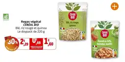 Coccinelle Supermarché Céréal bio - repas végétal offre
