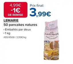 Costco 50 pancakes natures offre
