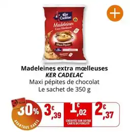 Coccinelle Express Ker cadelac - madeleines extra moelleuses offre
