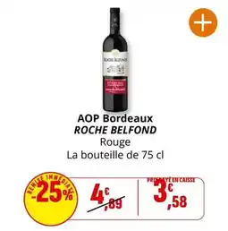 Coccimarket Belfond - aop bordeaux roche offre