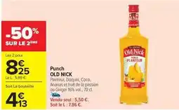 Carrefour Old nick - punch offre