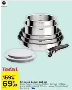 Carrefour Tous - set ingenio 8 pièces cook eat offre