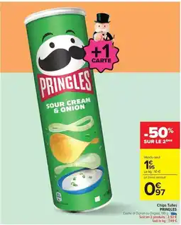 Carrefour Pringles - chips tables, princess offre