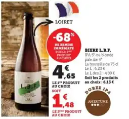 Hyper U Biere l.b.f. offre