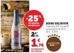 Hyper U Biere delirium offre