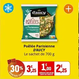 Coccinelle Express D'AUCY Poêlée Parisienne offre