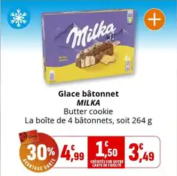 Coccinelle Express MILKA Glace bâtonnet offre