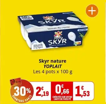 Coccinelle Express YOPLAIT Skyr nature offre