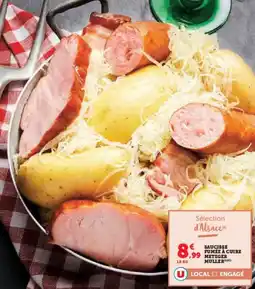 Hyper U Saucisse fumée à cuire netzger muller offre