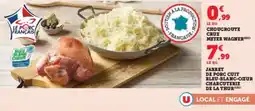 Hyper U Choucroute crue meyer wagner offre