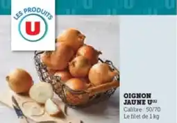 Hyper U Oignon jaune u offre