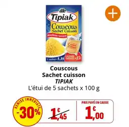 Coccinelle Express TIPIAK Couscous offre