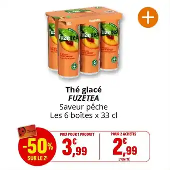 Coccinelle Express FUZETEA Thé glacé offre