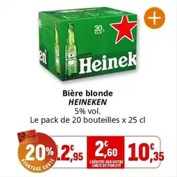 Coccinelle Express HEINEKEN Bière blonde offre