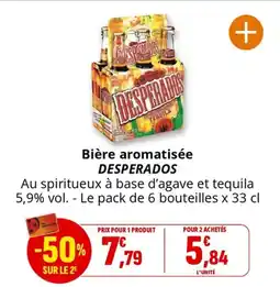 Coccinelle Express DESPERADOS Bière aromatisée offre