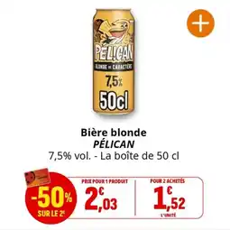 Coccinelle Express PÉLICAN Bière blonde offre