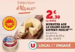 Hyper U Munster aop le grand sapin siffert-frech offre