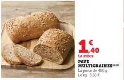 Hyper U Pave multigraines offre