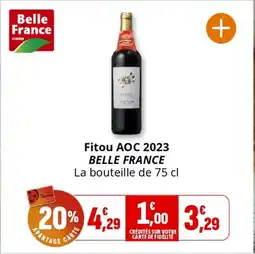 Coccinelle Express BELLE FRANCE Fitou AOC 2023 offre