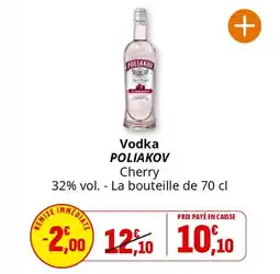 Coccinelle Express POLIAKOV Vodka offre