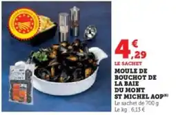 Hyper U Moule de bouchot de la baie du mont st michel aop offre