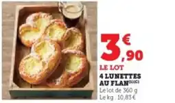 Hyper U 4 lunettes au flan offre