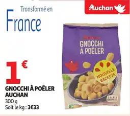 Auchan AUCHAN Gnocchi à poêler offre