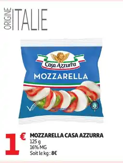 Auchan CASA AZZURRA Mozzarella offre