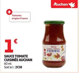 Auchan AUCHAN Sauce tomate cuisinée offre