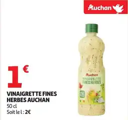Auchan AUCHAN Vinaigrette fines herbes offre