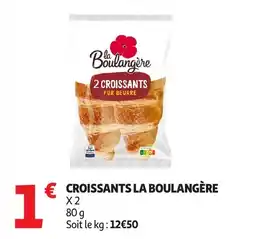 Auchan LA BOULANGÈRE Croissants offre