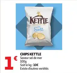 Auchan KETTLE Chips offre