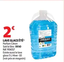 Auchan AUCHAN Lave glace été offre