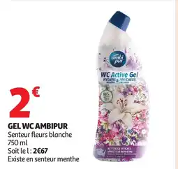 Auchan AMBIPUR Gel Wc offre