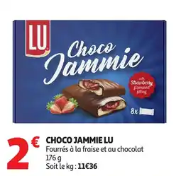 Auchan LU Choco jammie offre