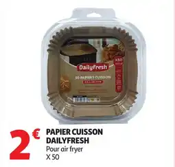 Auchan DAILY FRESH Papier cuisson offre