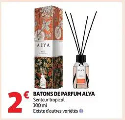 Auchan ALYA Batons de parfum offre