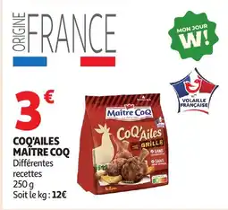 Auchan MAÎTRE COQ Coq'ailes offre