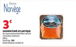 Auchan Saumon fumé atlantique offre