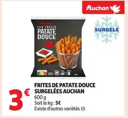 Auchan AUCHAN Frites de patate douce surgelées offre