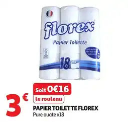 Auchan FLOREX Papier toilette offre