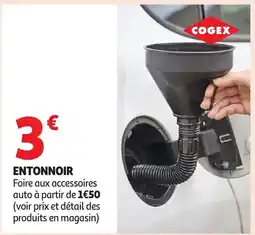 Auchan COGEX Entonnoir offre