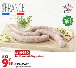 Auchan Chipolatas offre