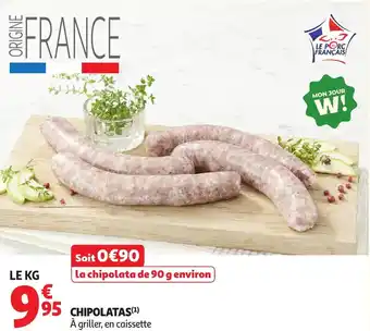 Auchan Chipolatas offre