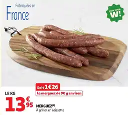 Auchan Merguez offre