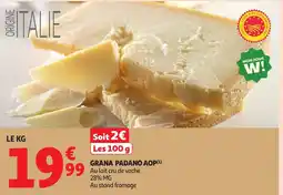 Auchan Grana padano Aop offre