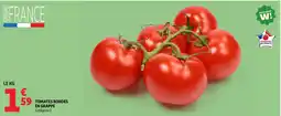 Auchan Tomates rondes en grappe offre